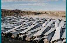 Стеклопластиковые отходы «зеленой» энергетики